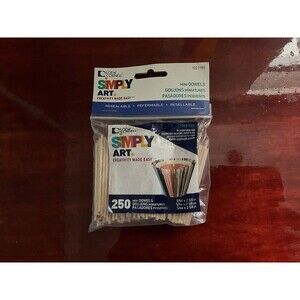 Simply Art Mini Dowels 250 Piece